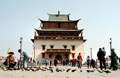 Migjid Janraisig S�m, Gandan Khiid, Ulan Baatar